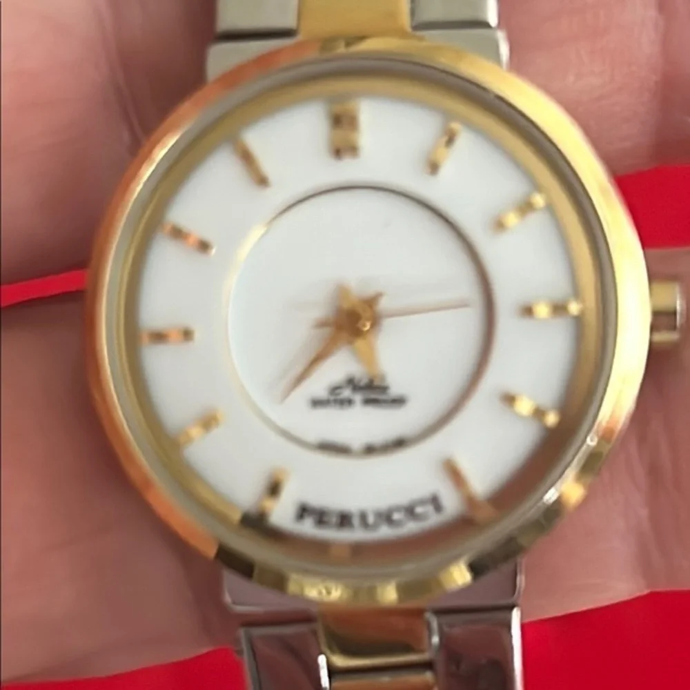 Women's Gold and Silver Watch